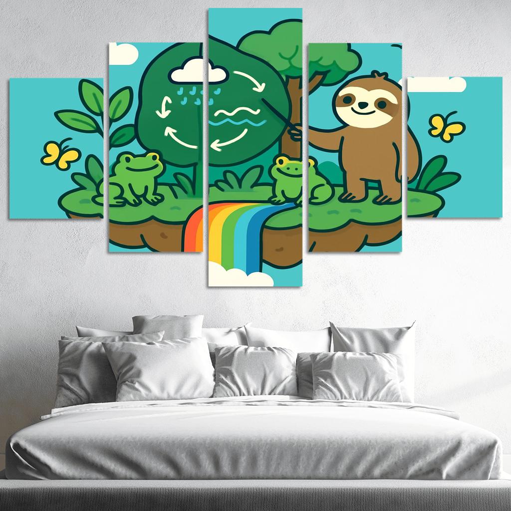 The Floating Rainforest Classroom home decor