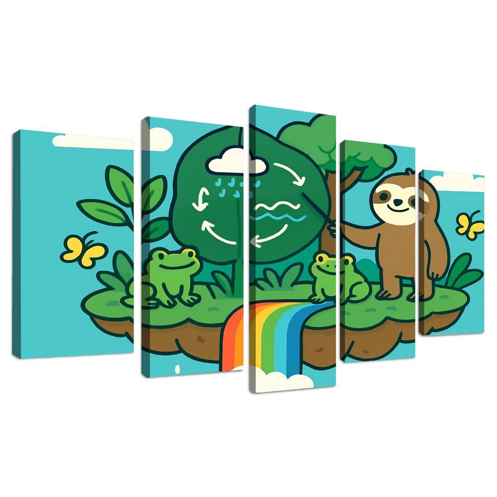 The Floating Rainforest Classroom home decor