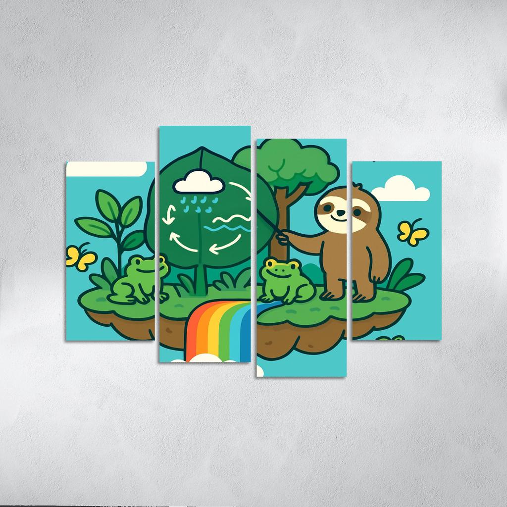 The Floating Rainforest Classroom home decor