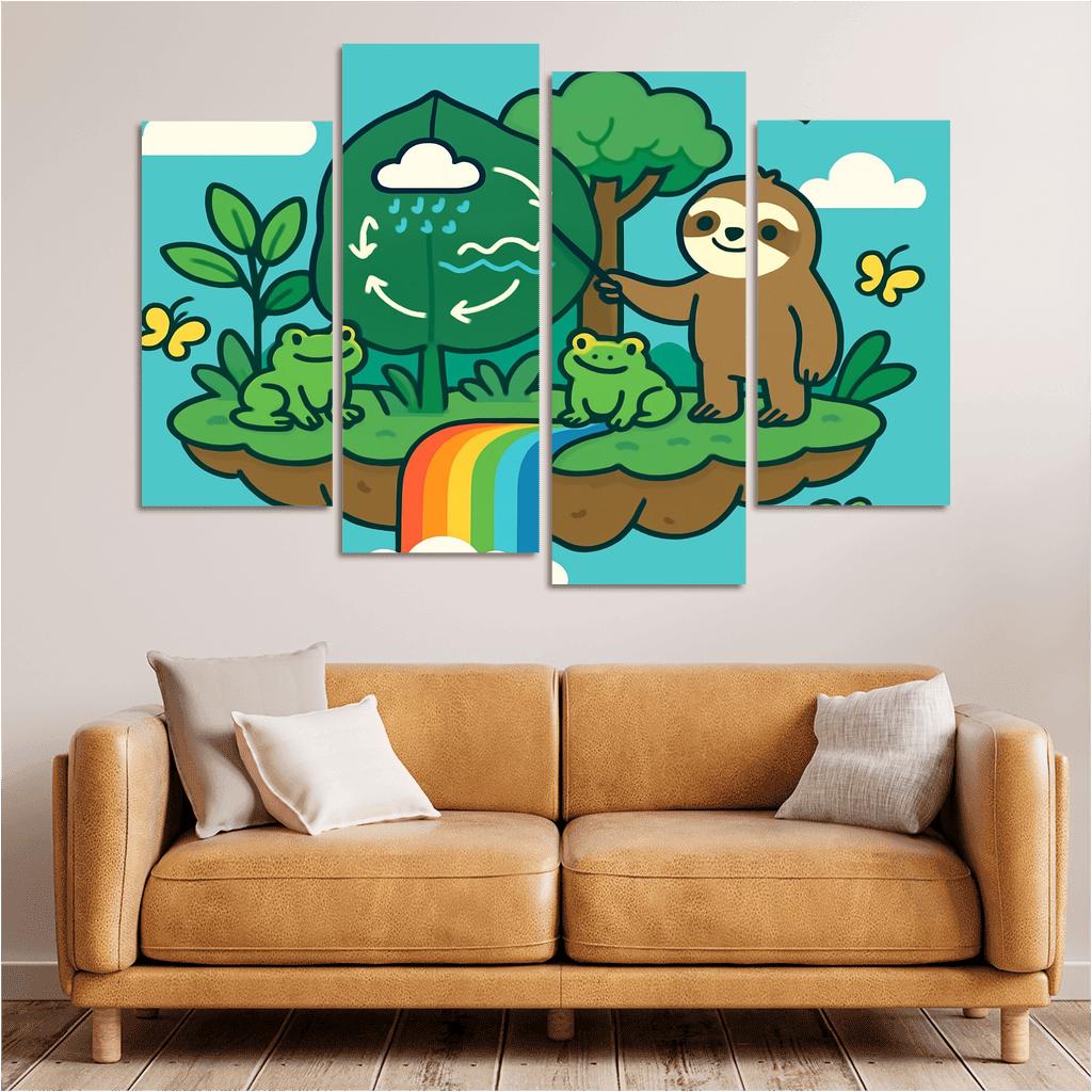 The Floating Rainforest Classroom home decor