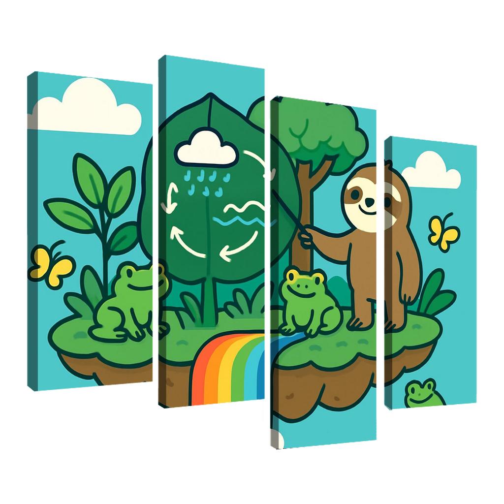 The Floating Rainforest Classroom home decor
