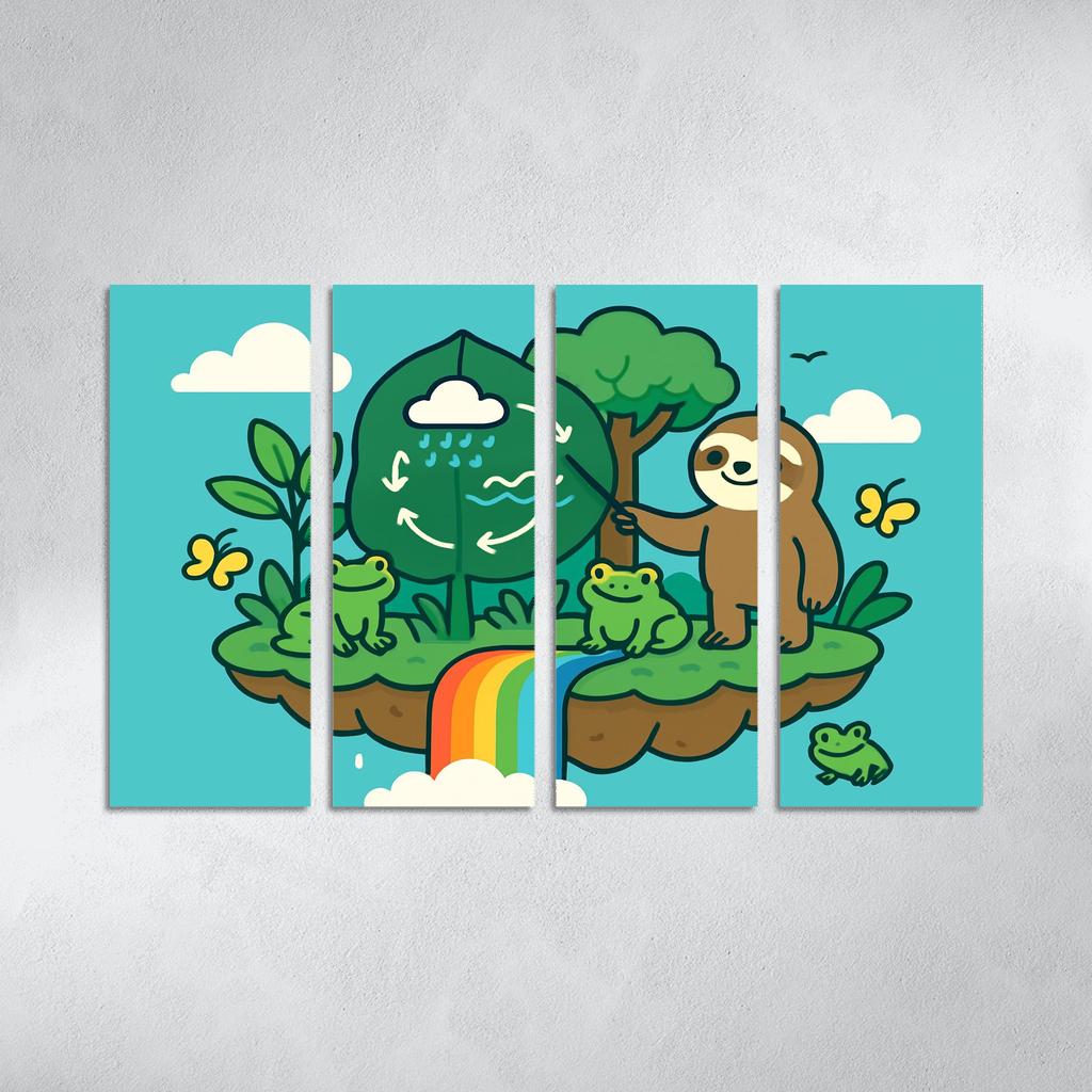 The Floating Rainforest Classroom home decor
