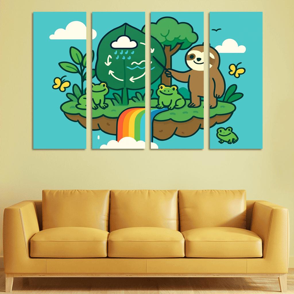 The Floating Rainforest Classroom home decor