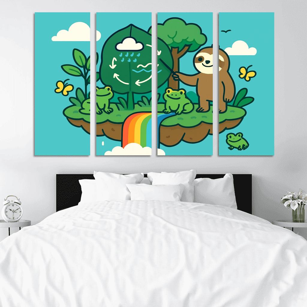 The Floating Rainforest Classroom home decor