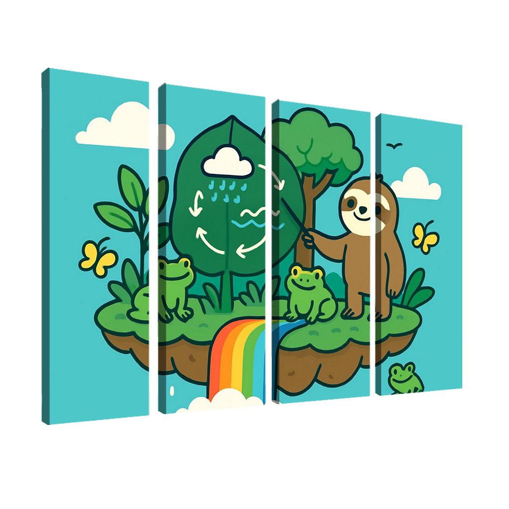 The Floating Rainforest Classroom home decor