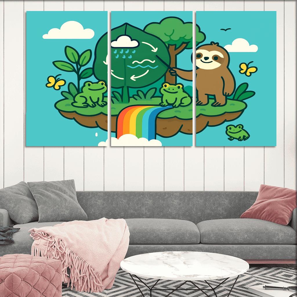 The Floating Rainforest Classroom home decor