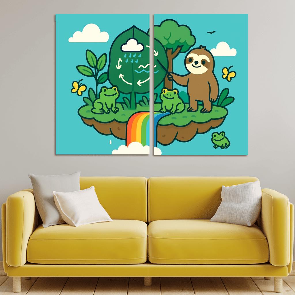 The Floating Rainforest Classroom home decor