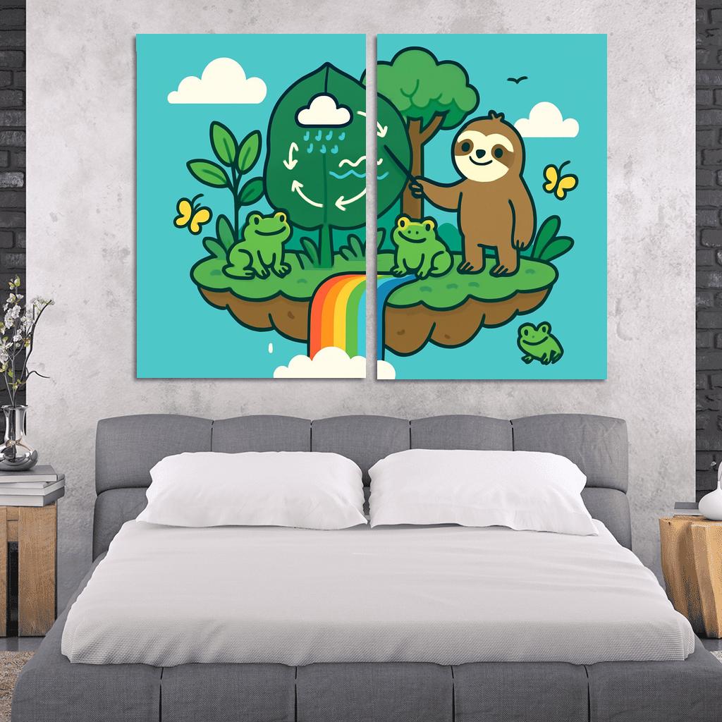 The Floating Rainforest Classroom home decor