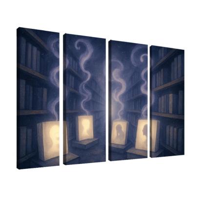 The Library Of Unwritten Memories decor