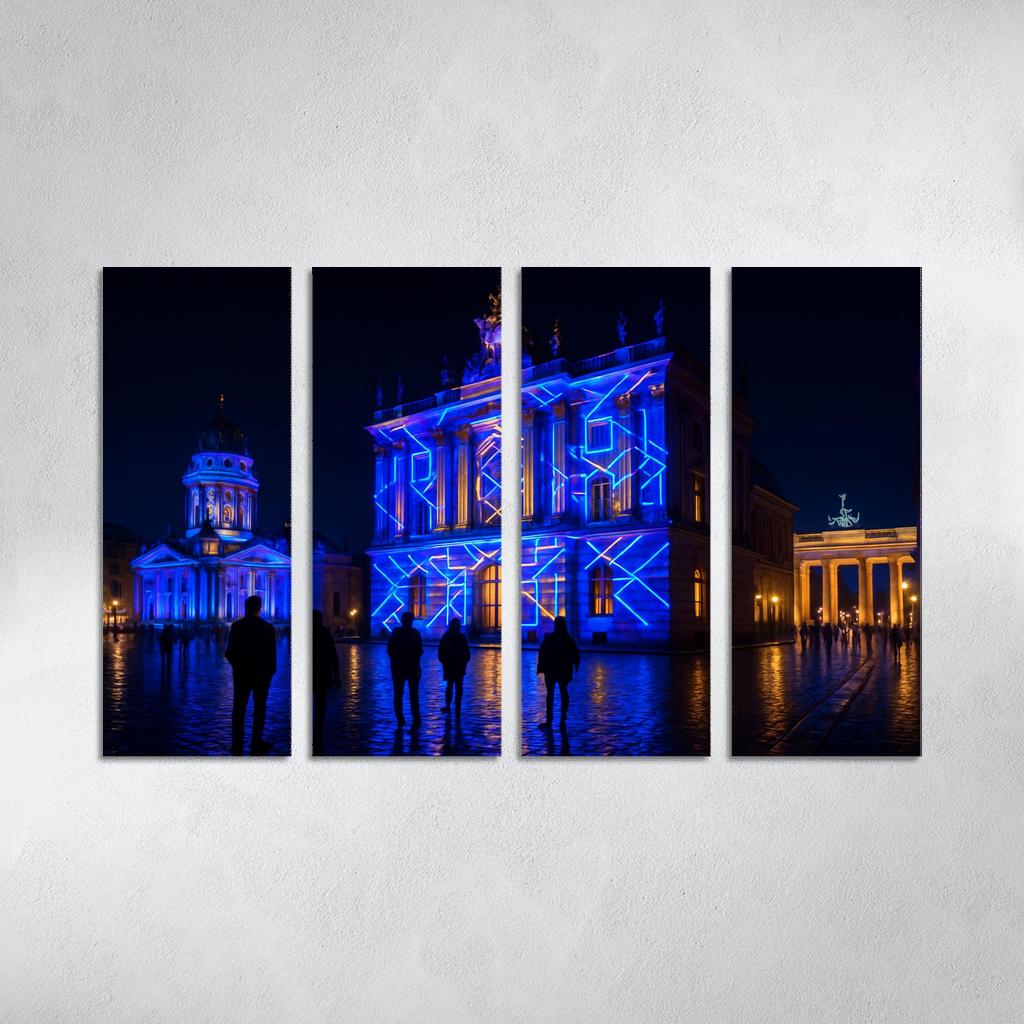 Festival Of Lights In Berlin Germany modern paintings frame
