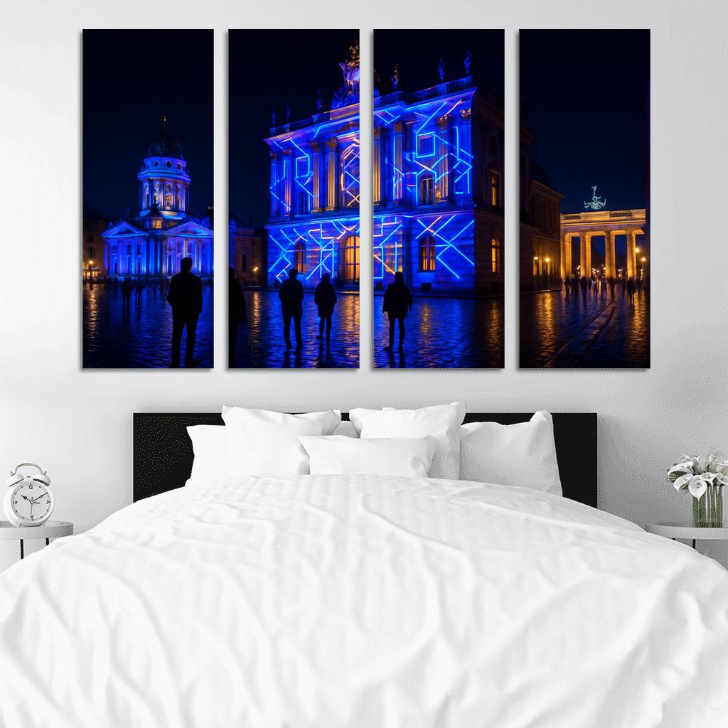 Festival Of Lights In Berlin Germany modern paintings frame