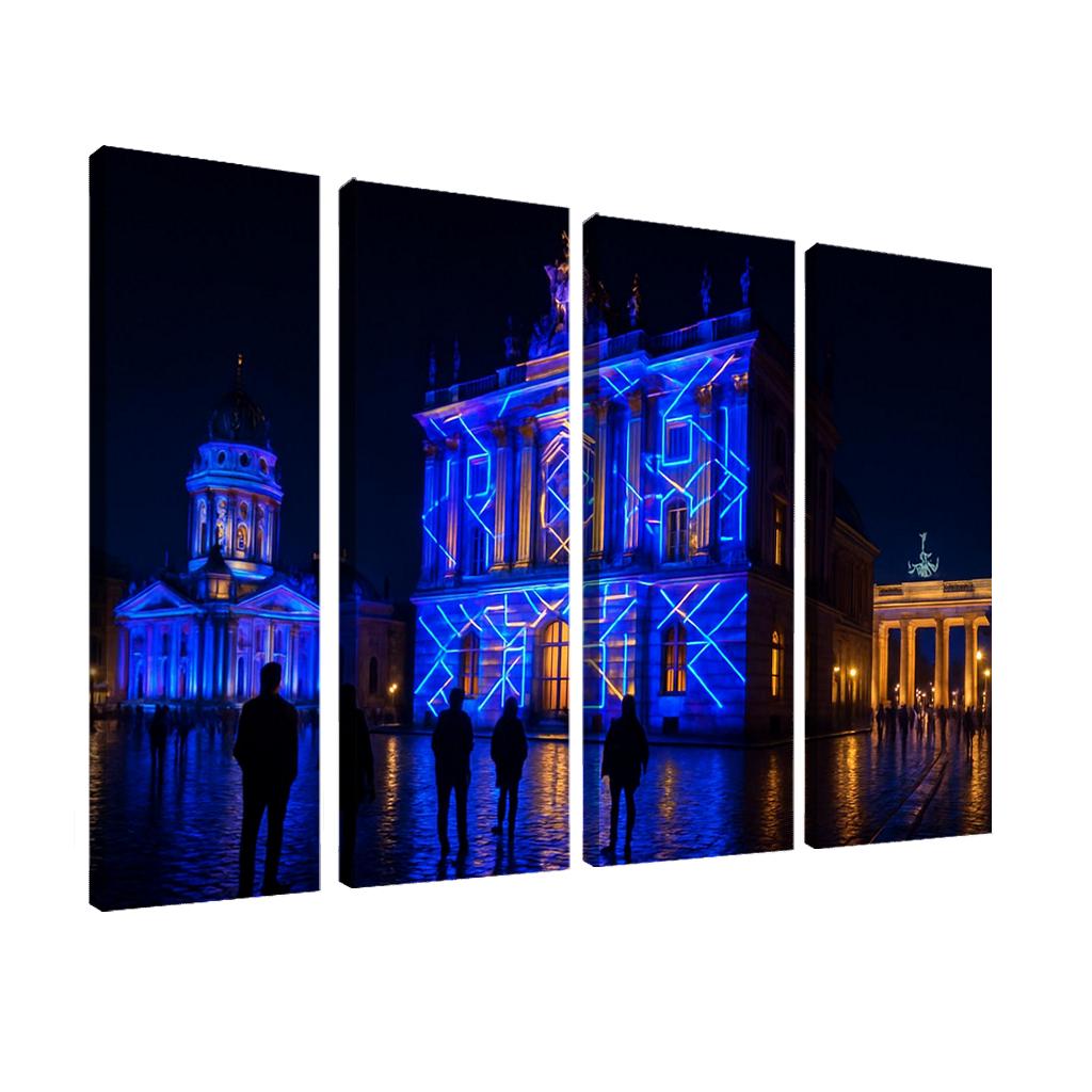 Festival Of Lights In Berlin Germany modern paintings frame