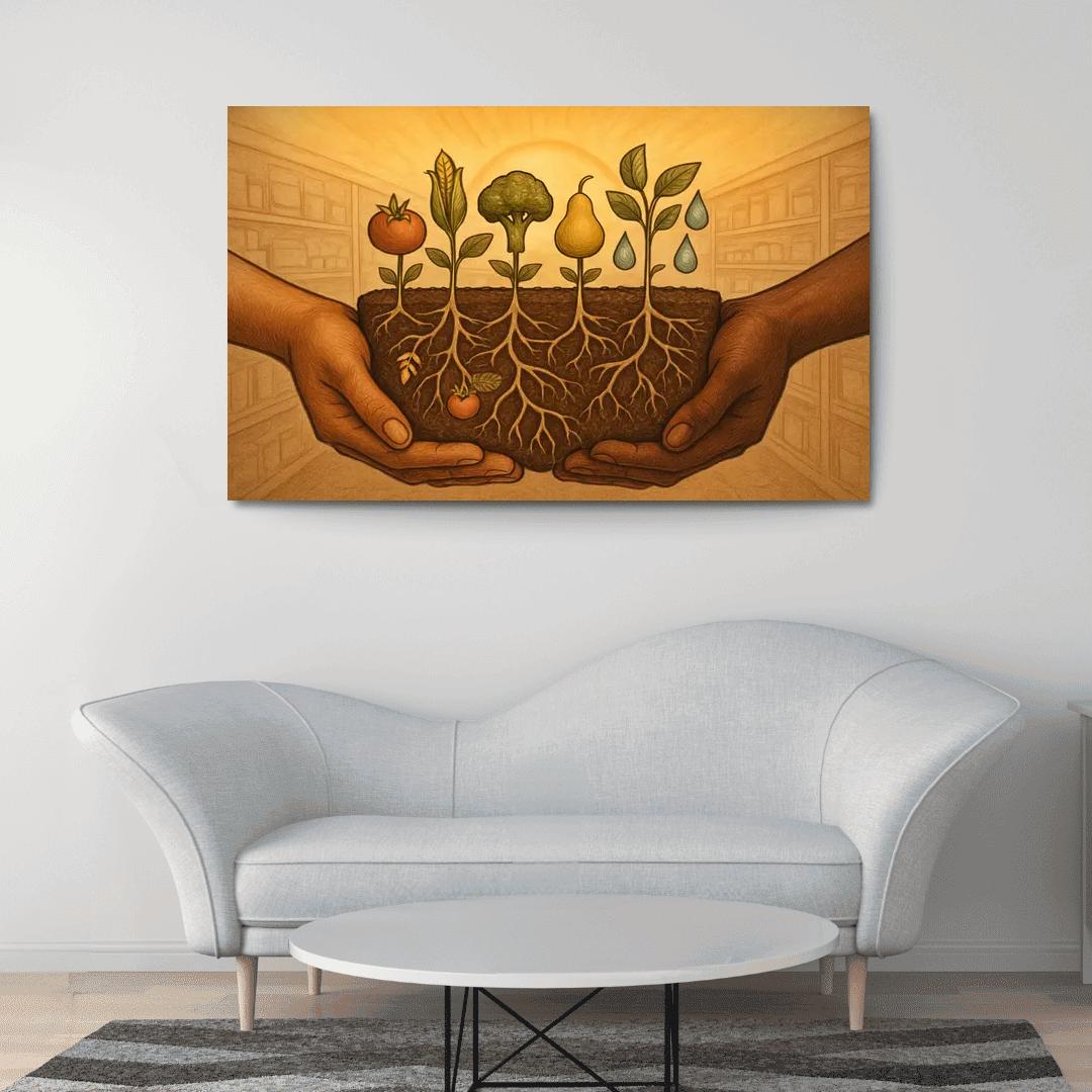 Seeds Of Sovereignty Food Justice And Community Resilience wall decor