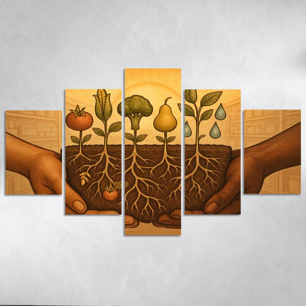 Seeds Of Sovereignty Food Justice And Community Resilience wall decor