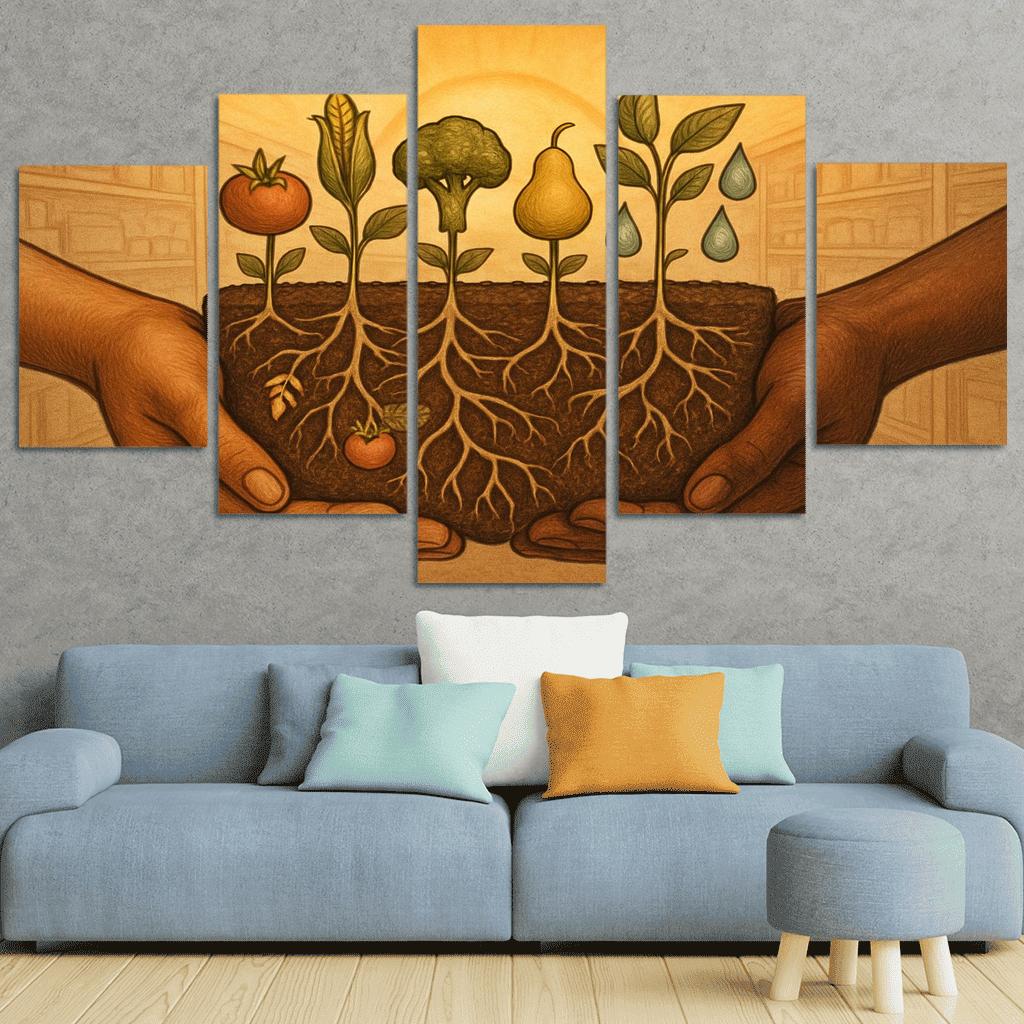 Seeds Of Sovereignty Food Justice And Community Resilience wall decor