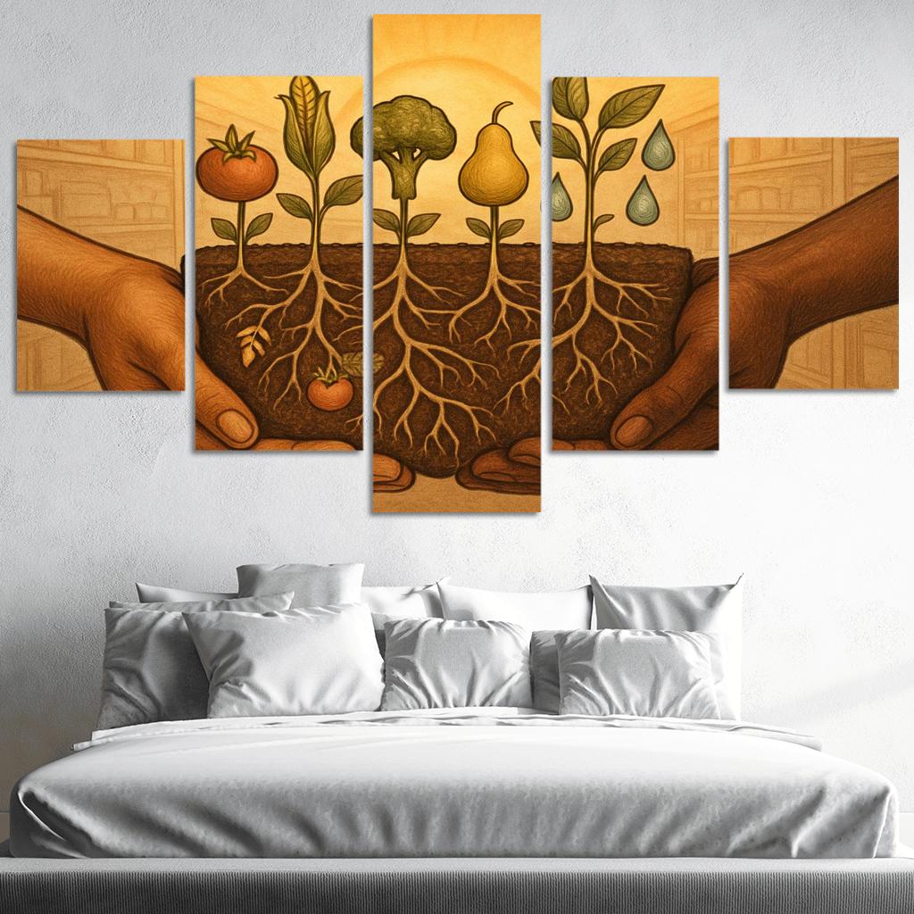 Seeds Of Sovereignty Food Justice And Community Resilience wall decor