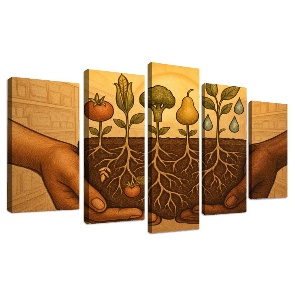 Seeds Of Sovereignty Food Justice And Community Resilience wall decor
