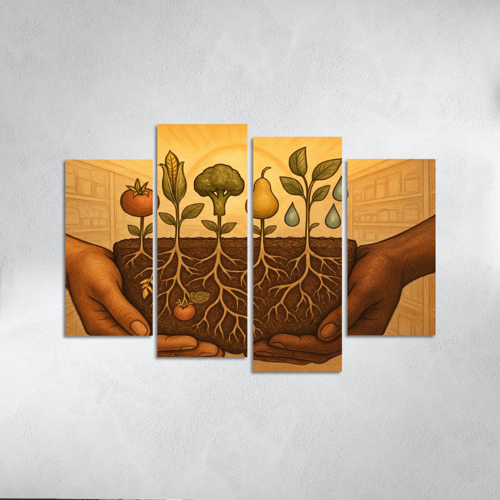 Seeds Of Sovereignty Food Justice And Community Resilience wall decor