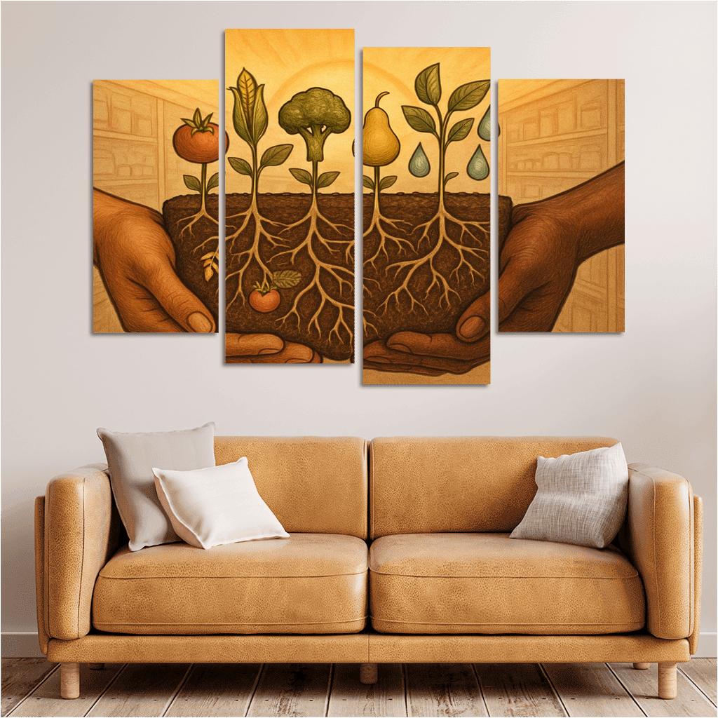 Seeds Of Sovereignty Food Justice And Community Resilience wall decor