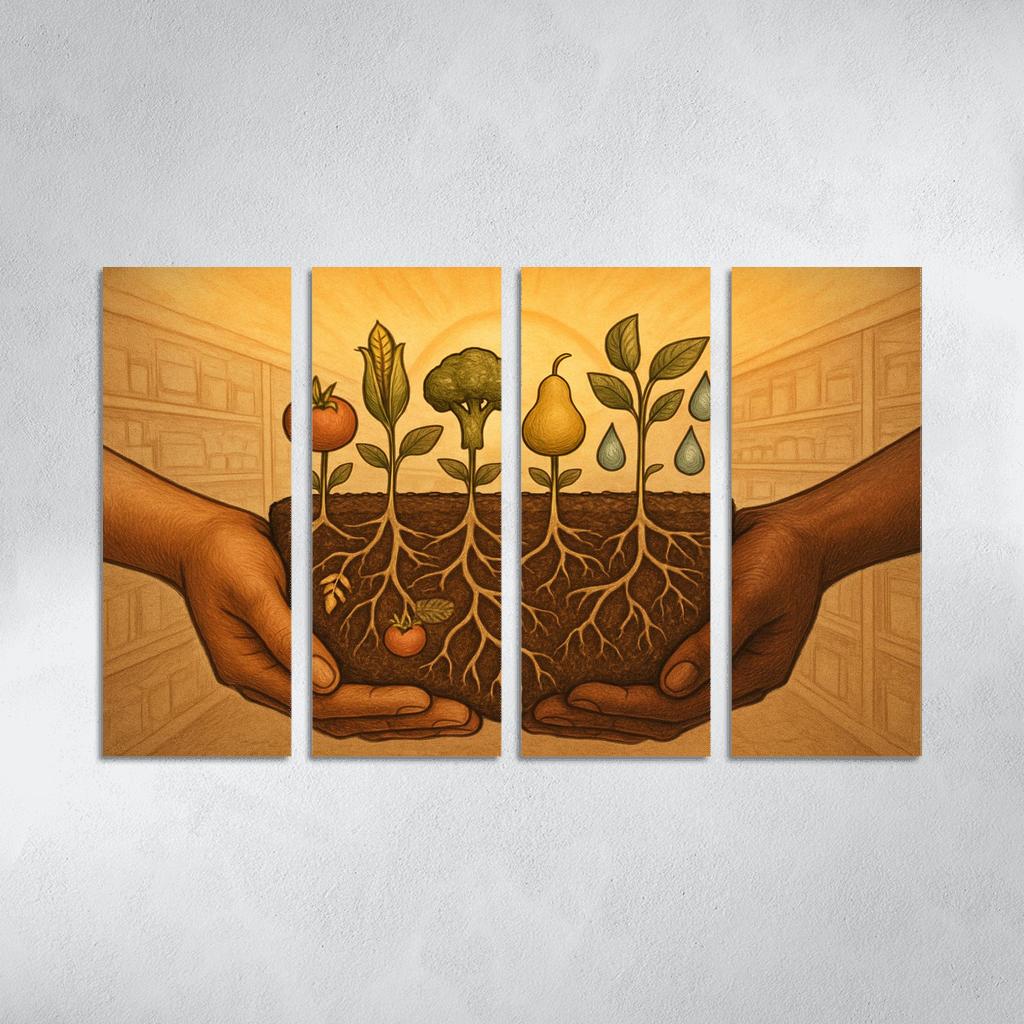 Seeds Of Sovereignty Food Justice And Community Resilience wall decor