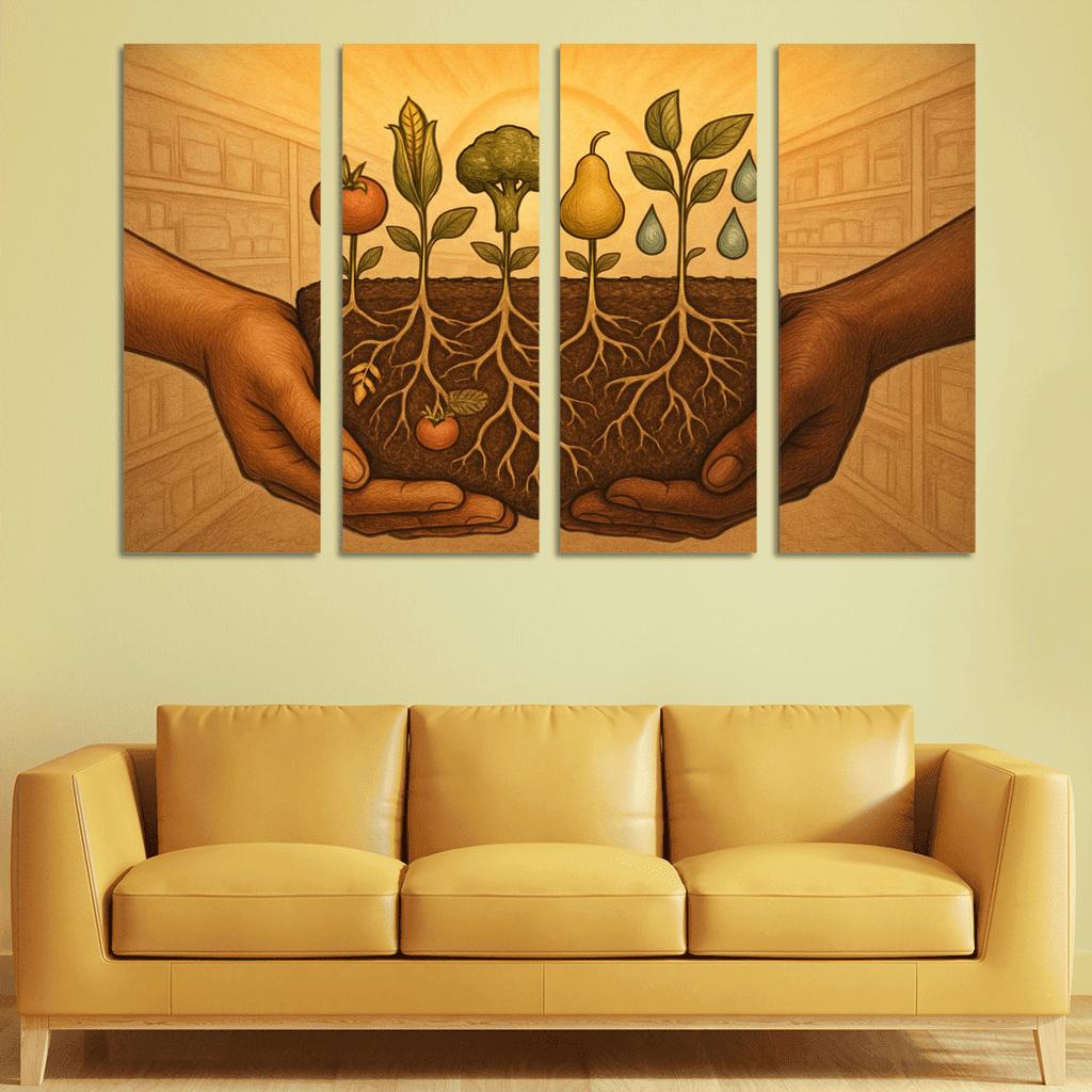 Seeds Of Sovereignty Food Justice And Community Resilience wall decor