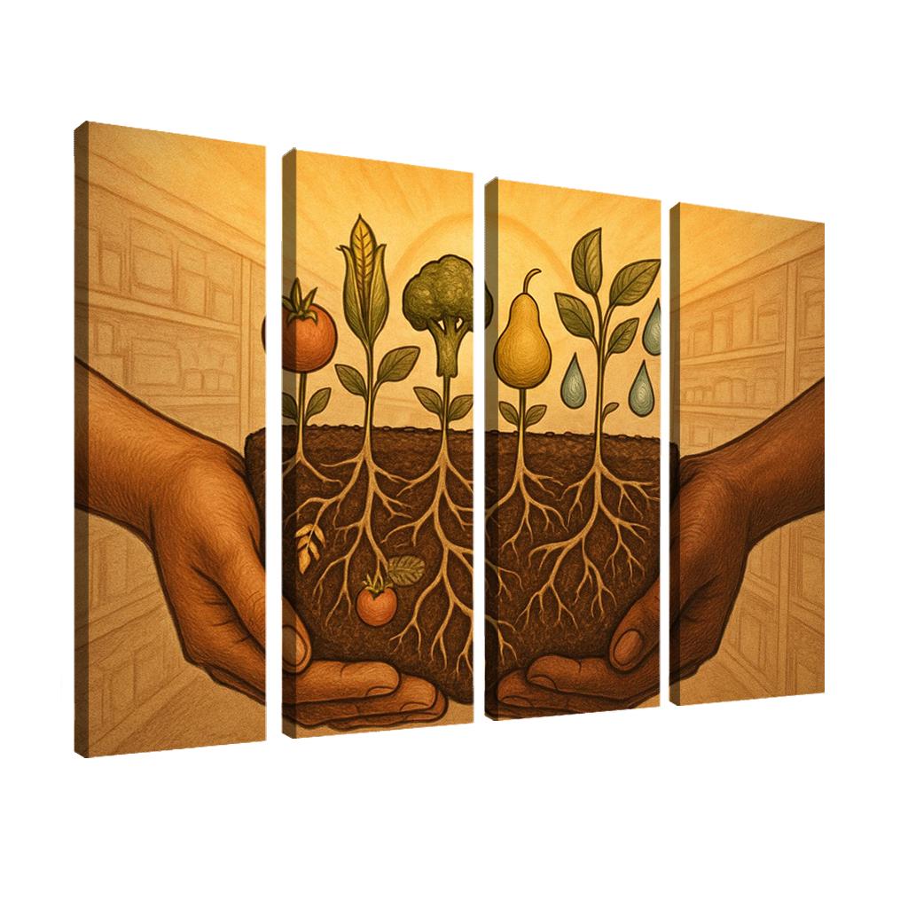 Seeds Of Sovereignty Food Justice And Community Resilience wall decor