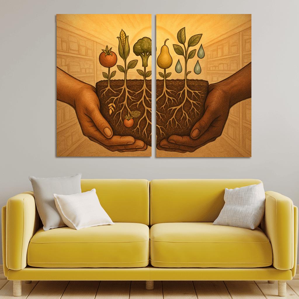 Seeds Of Sovereignty Food Justice And Community Resilience wall decor