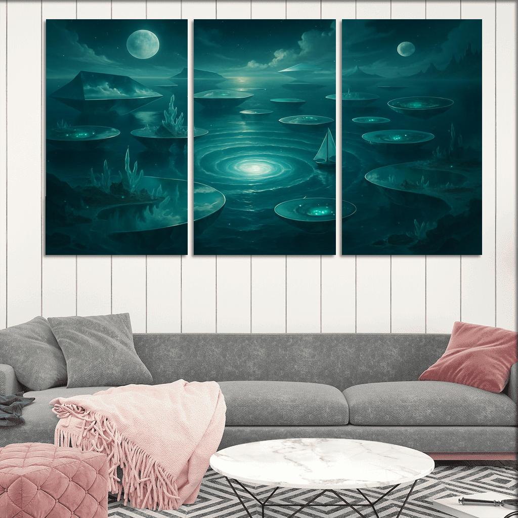 The Tidemirror Archipelago premium artwork frames