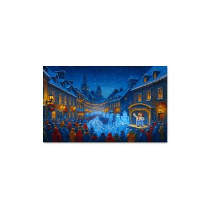 Quebec Winter Carnival Quebec City Canada abstract paintings frame