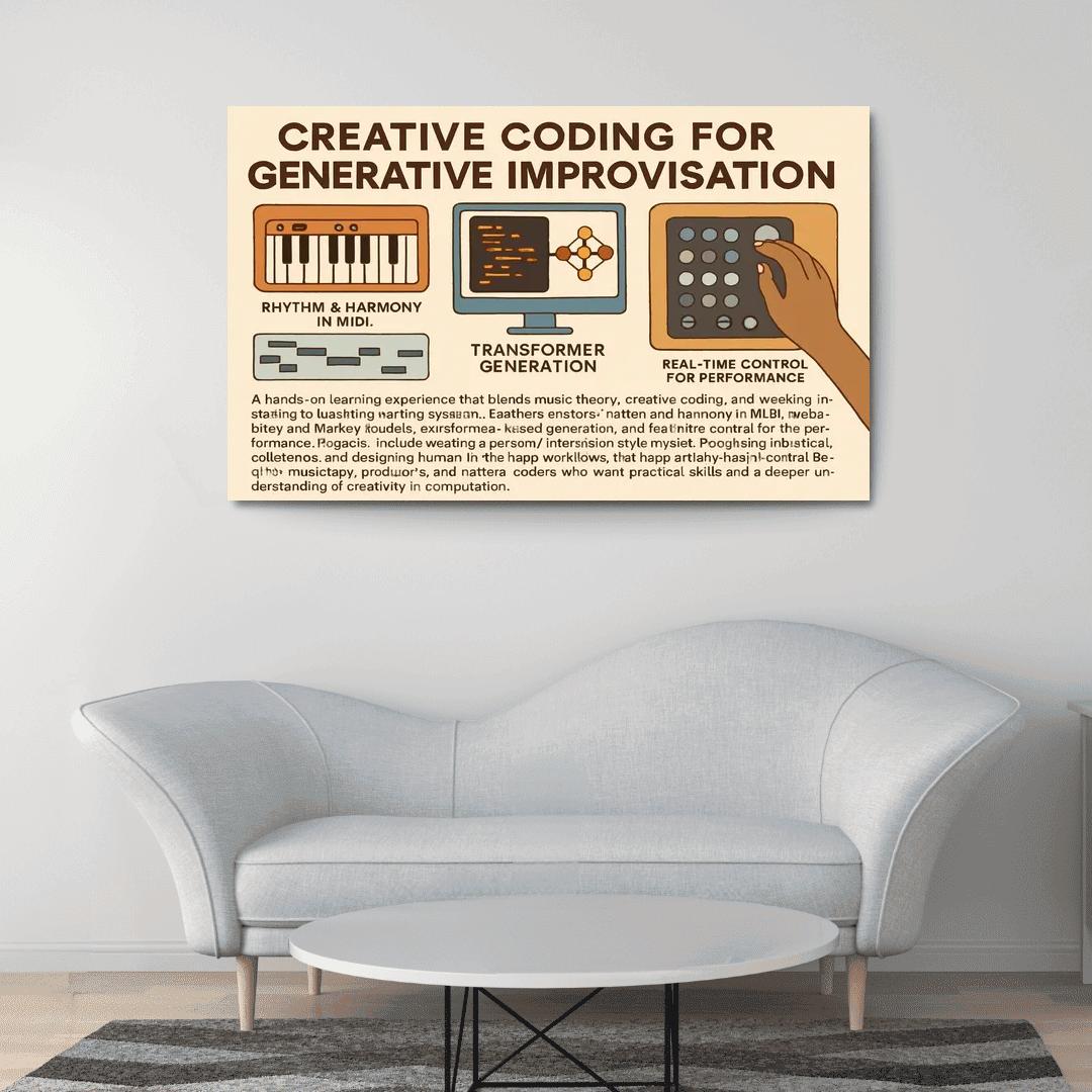 Algorithmic Music Improvisation With Generative AI art trends