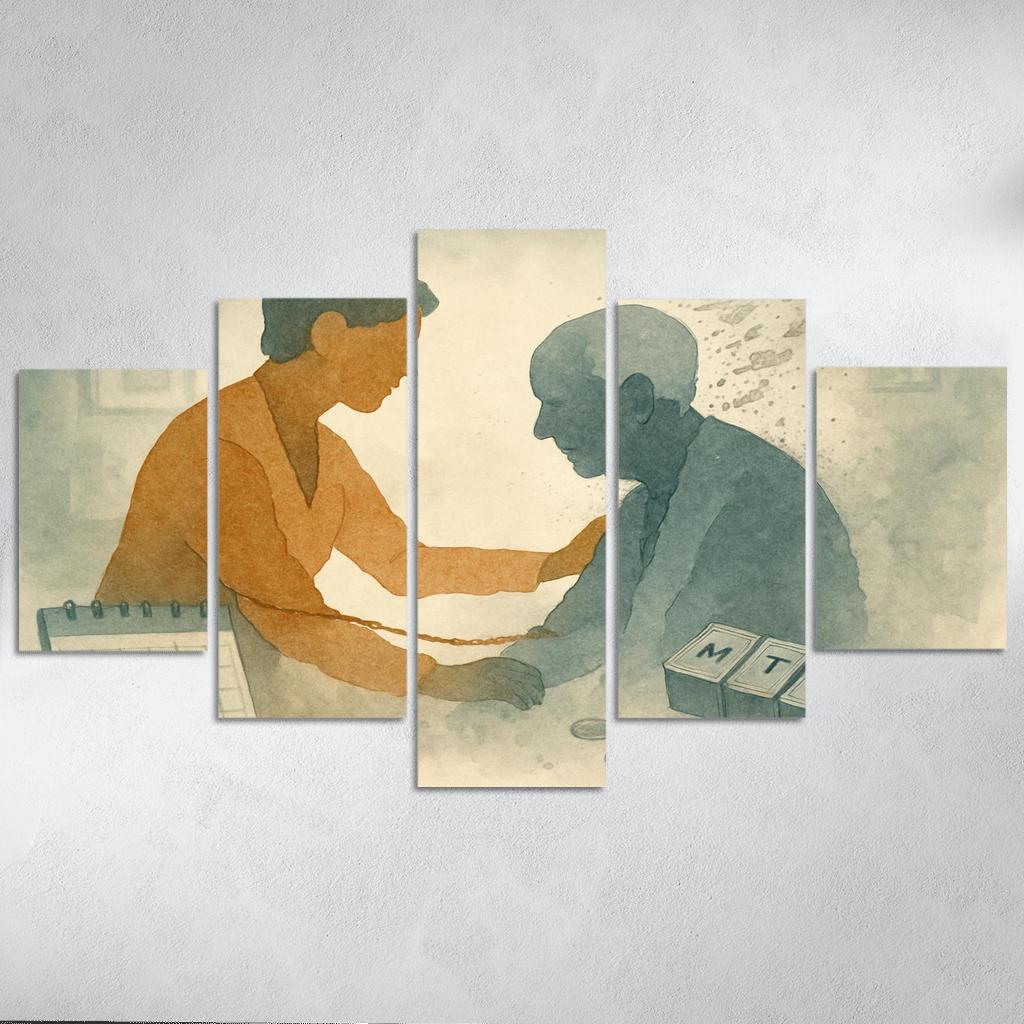 Memory In The Margins Art For Dementia Awareness And Caregiver Justice abstract paintings frame