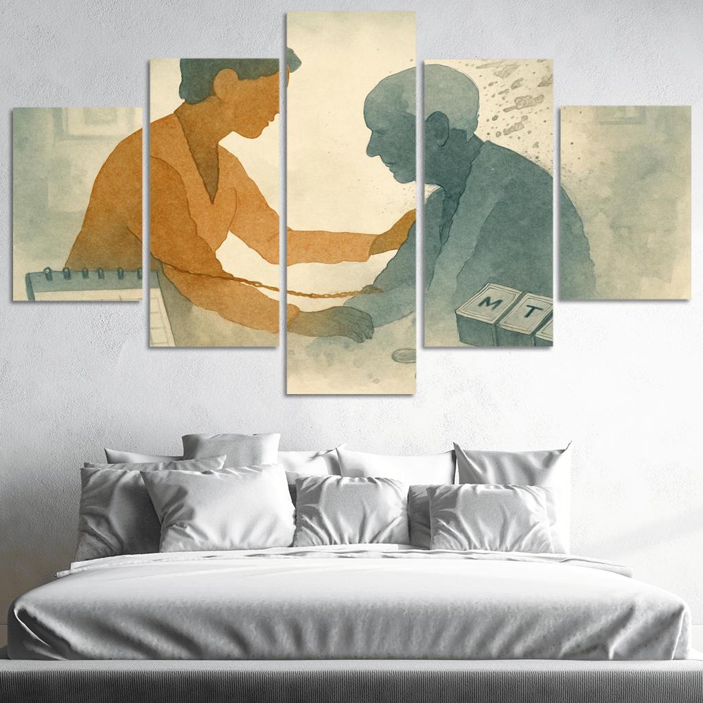 Memory In The Margins Art For Dementia Awareness And Caregiver Justice abstract paintings frame