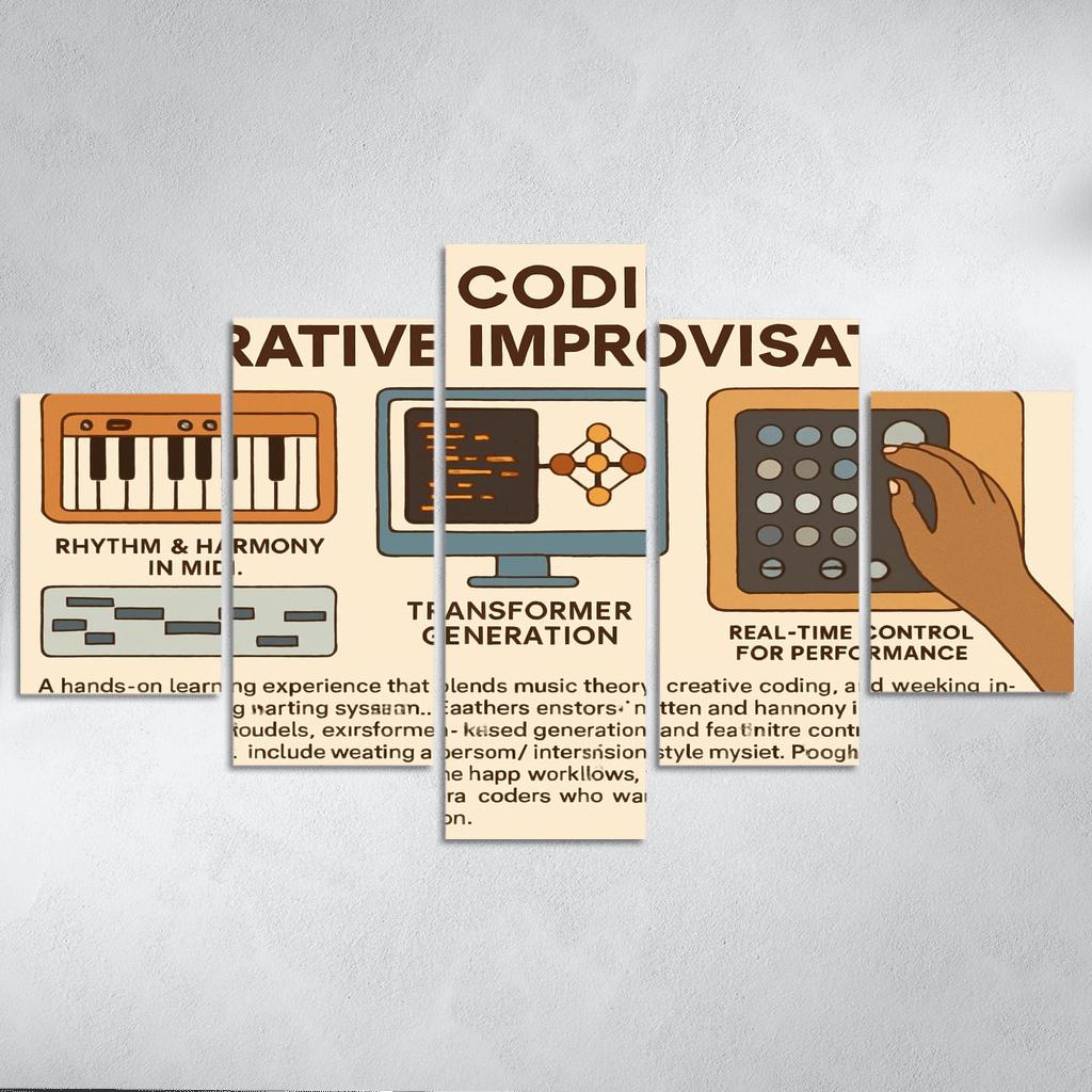 Algorithmic Music Improvisation With Generative AI art trends