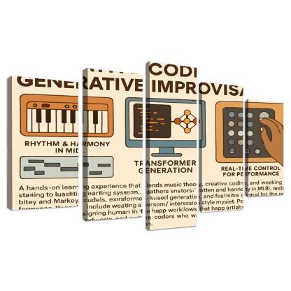 Algorithmic Music Improvisation With Generative AI art trends