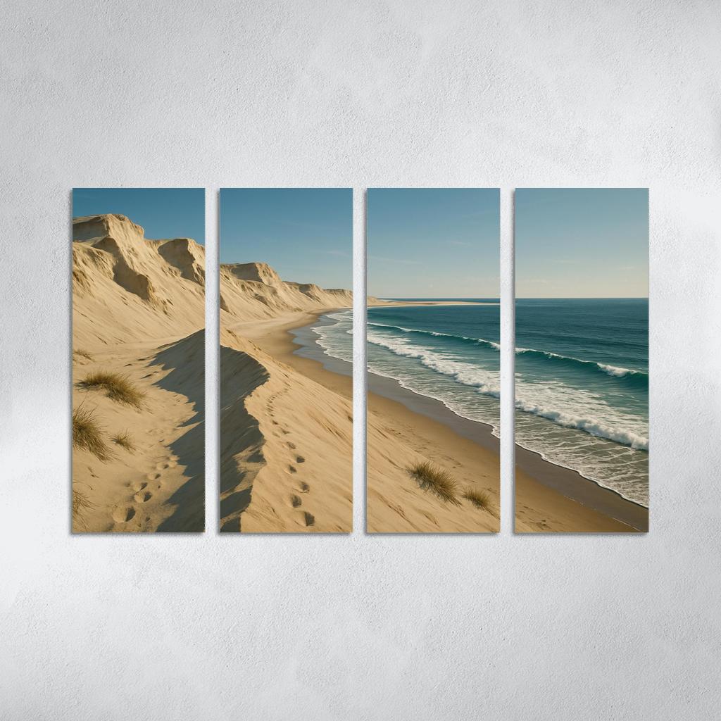 Wind Sculpted Dune Coast abstract paintings frame