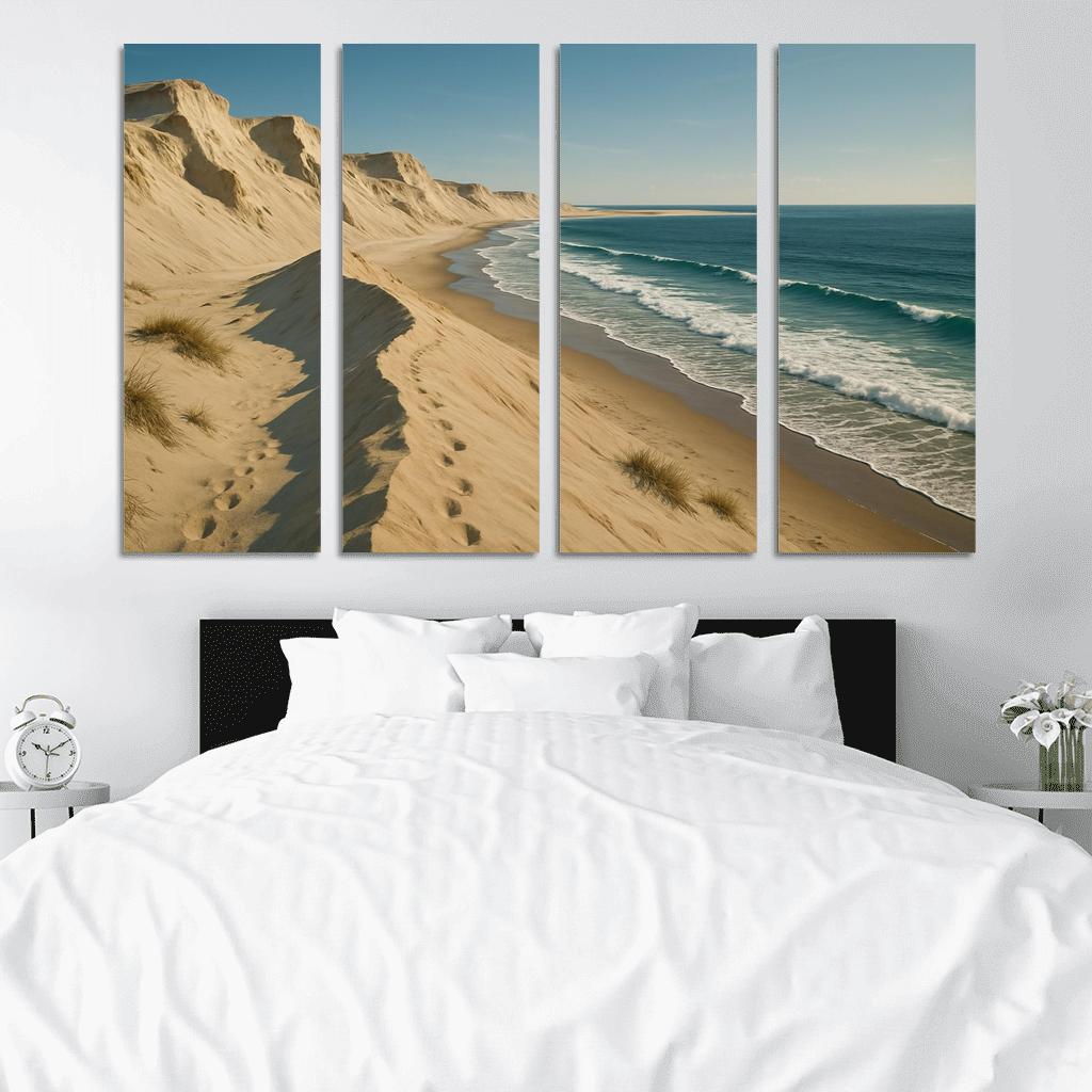 Wind Sculpted Dune Coast abstract paintings frame