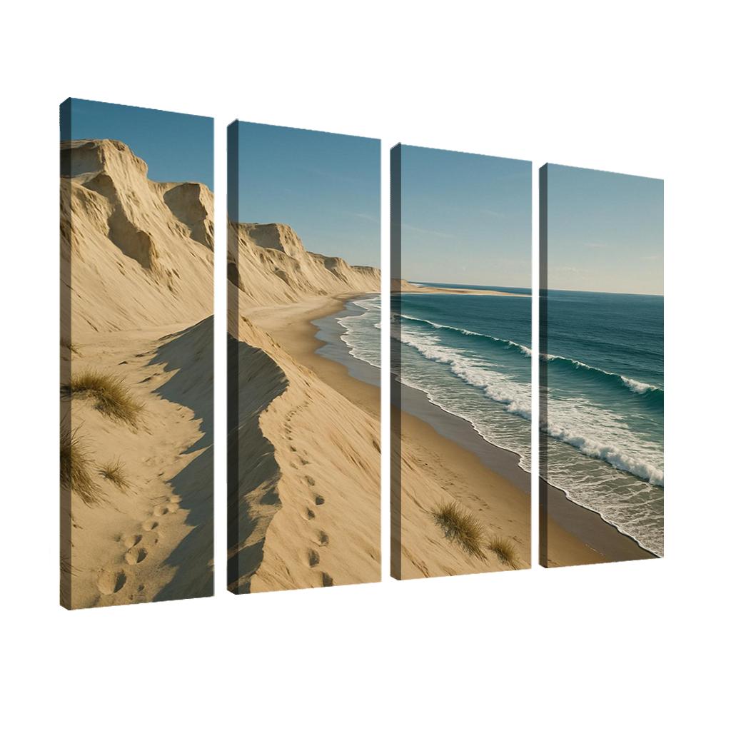 Wind Sculpted Dune Coast abstract paintings frame