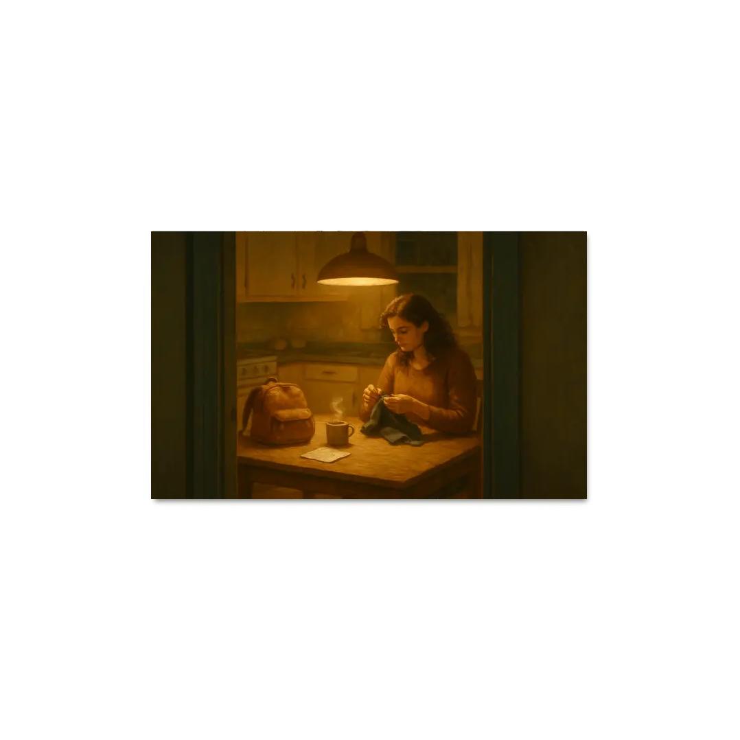 The Kitchen Light That Stayed On home decor