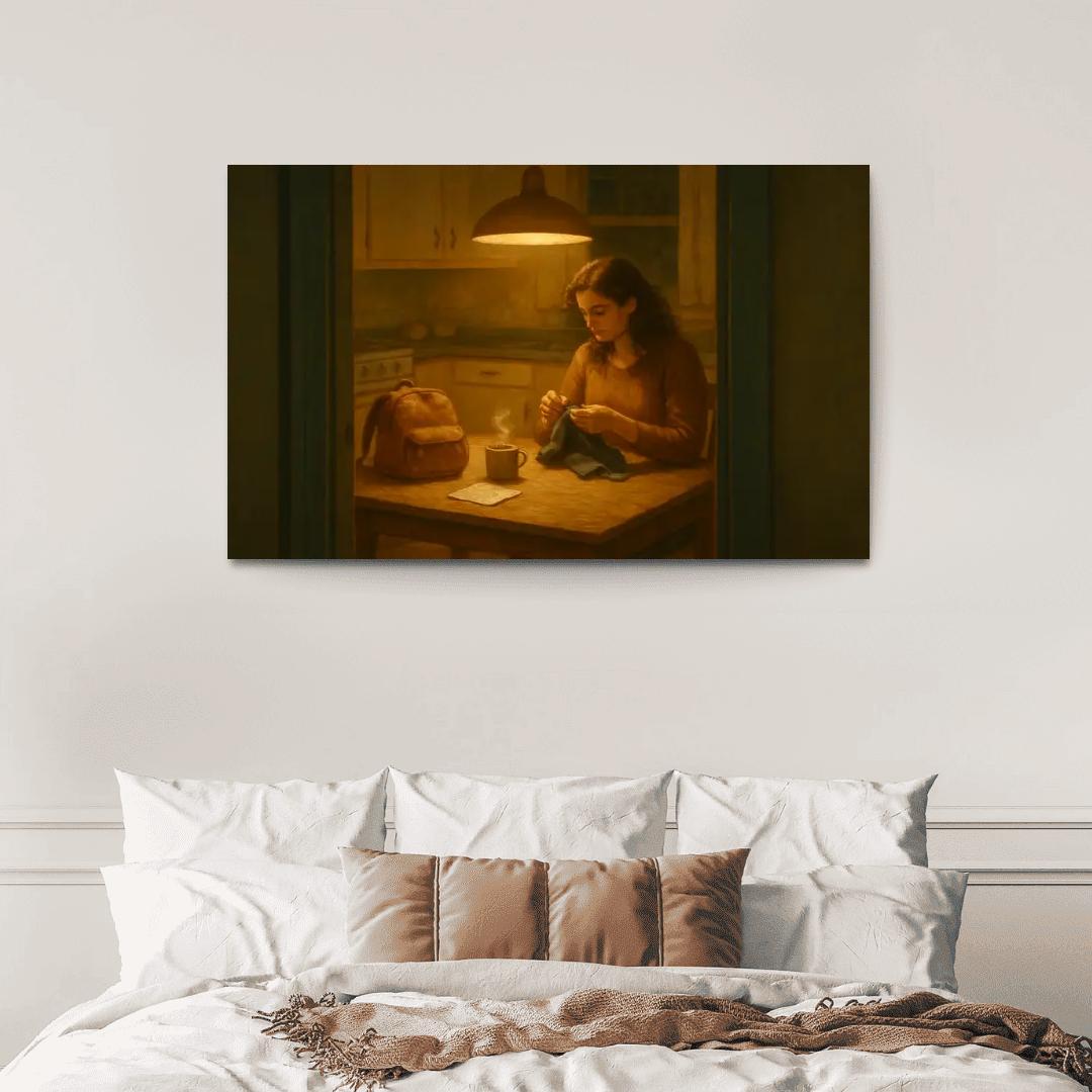 The Kitchen Light That Stayed On home decor