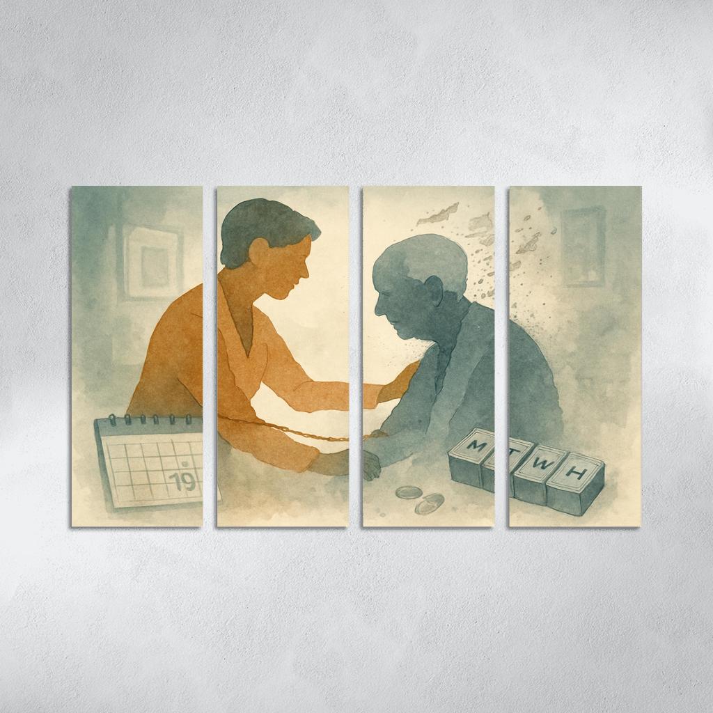Memory In The Margins Art For Dementia Awareness And Caregiver Justice abstract paintings frame