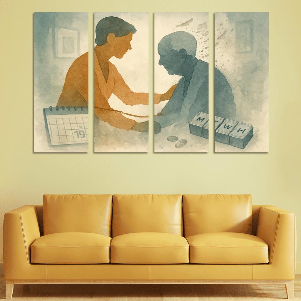 Memory In The Margins Art For Dementia Awareness And Caregiver Justice abstract paintings frame