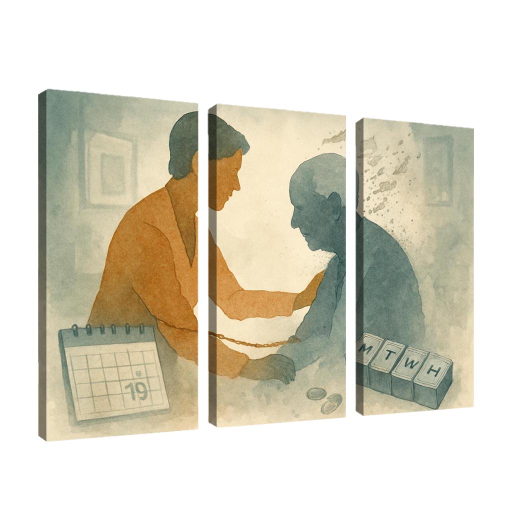 Memory In The Margins Art For Dementia Awareness And Caregiver Justice abstract paintings frame