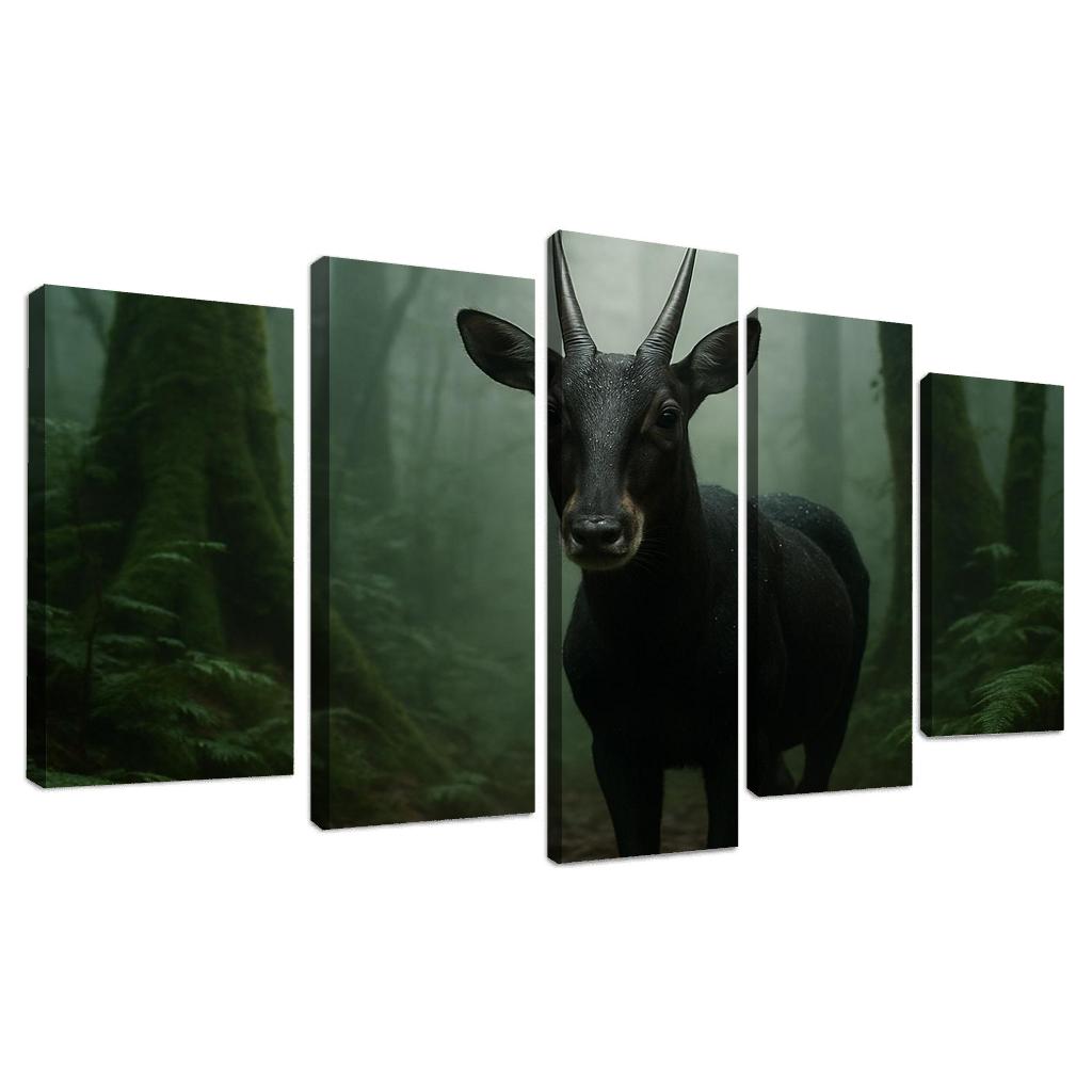 The Secretive Saola In The Misty Annamite Forest one-piece frames