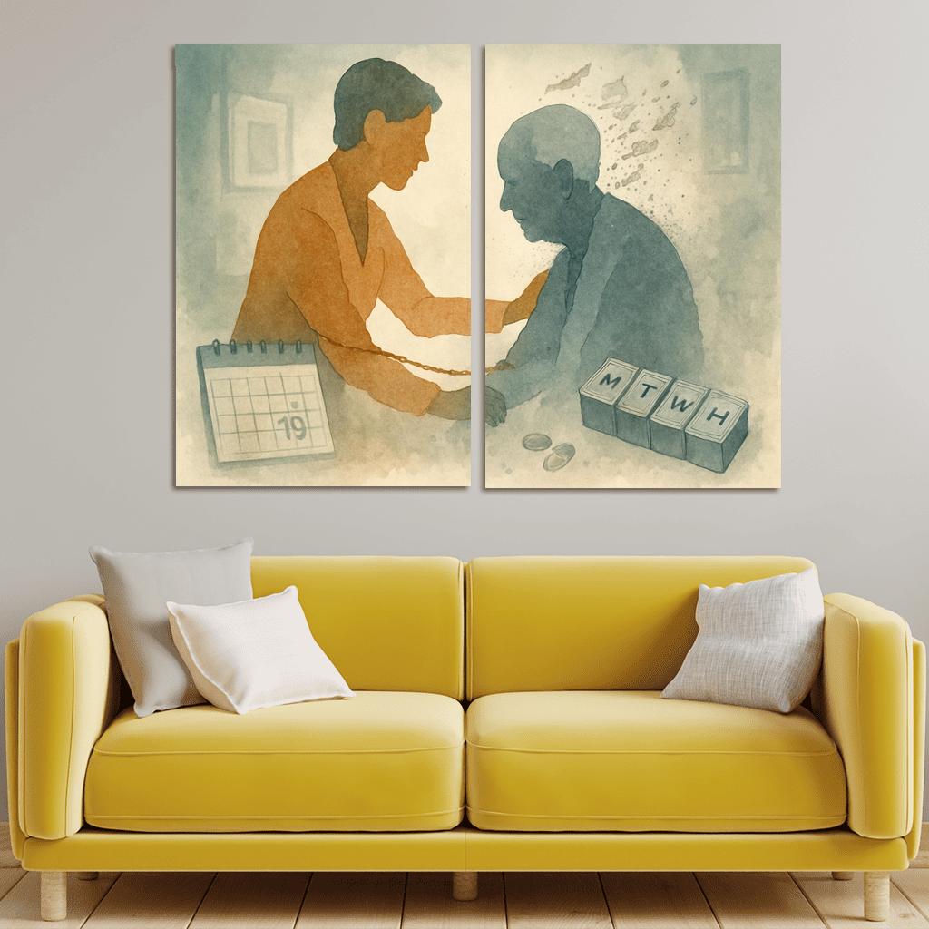 Memory In The Margins Art For Dementia Awareness And Caregiver Justice abstract paintings frame