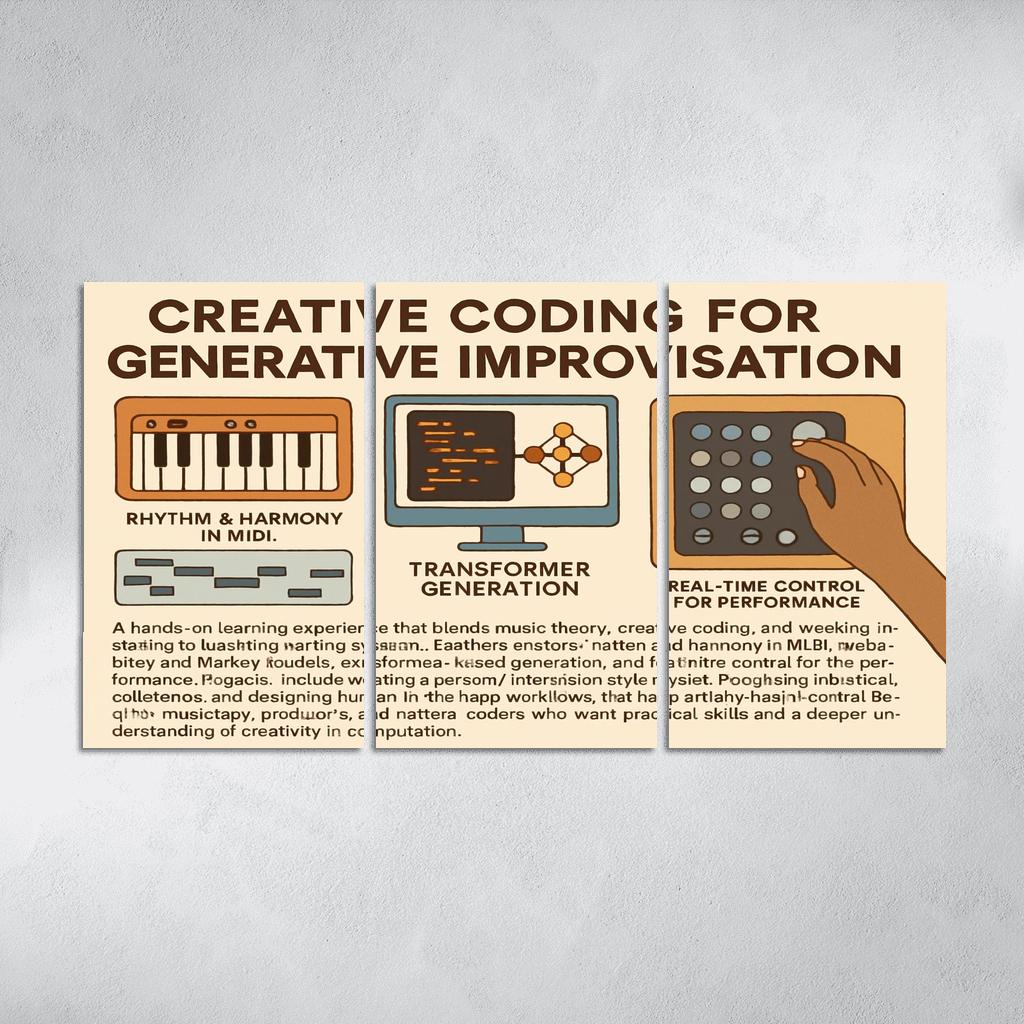 Algorithmic Music Improvisation With Generative AI art trends