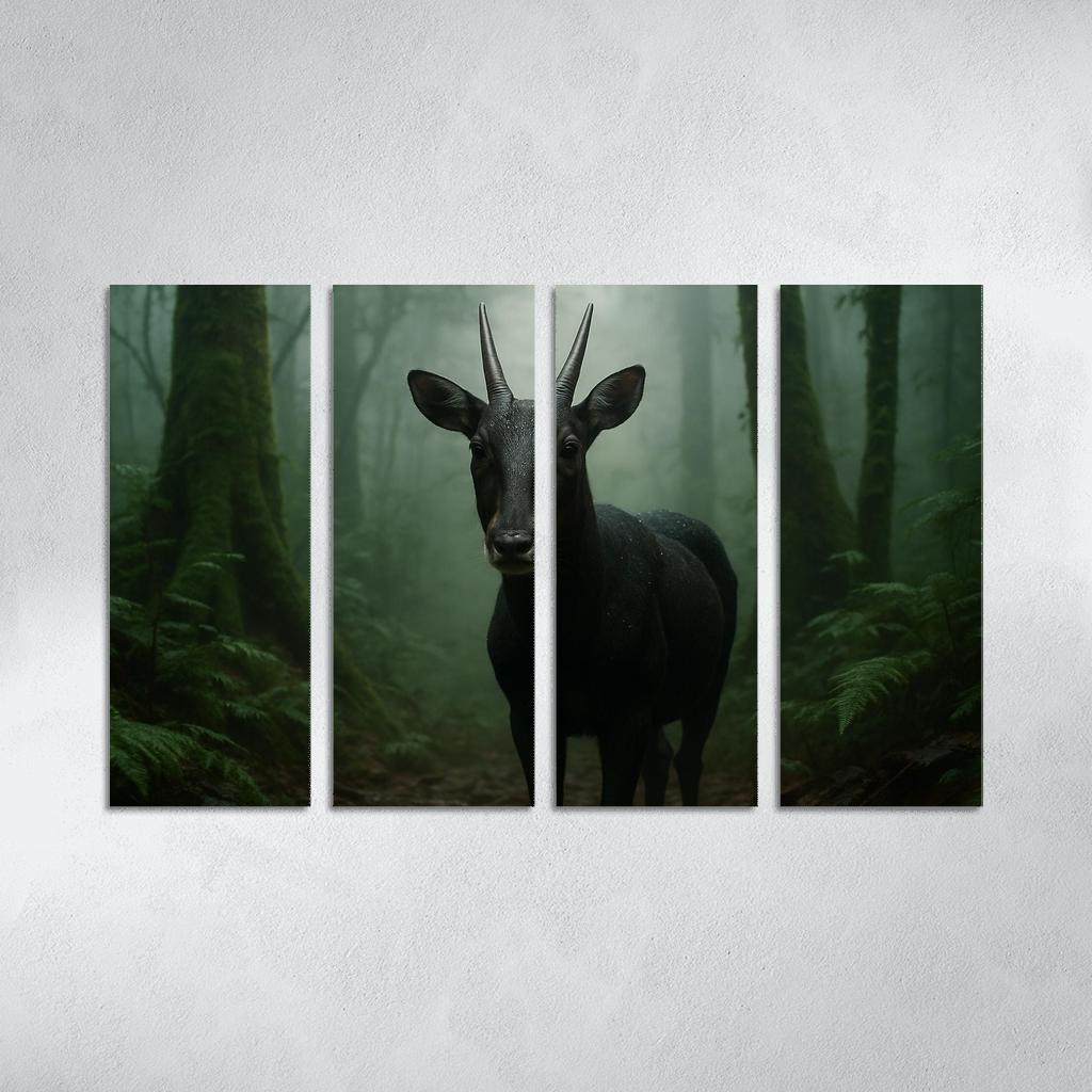 The Secretive Saola In The Misty Annamite Forest one-piece frames