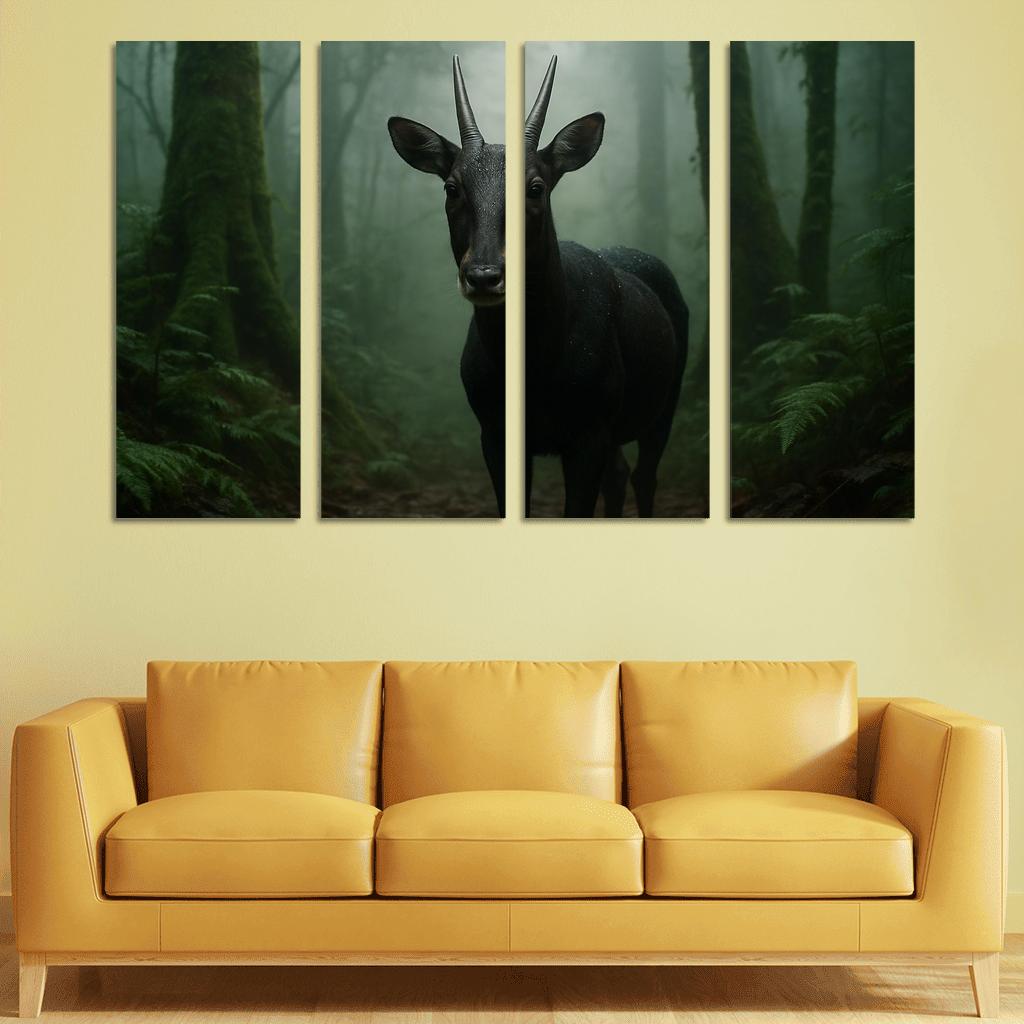 The Secretive Saola In The Misty Annamite Forest one-piece frames