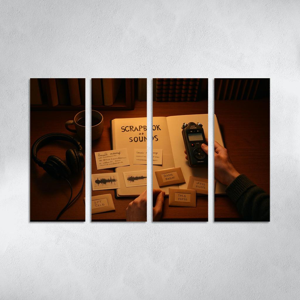 Sonic Scrapbooking Building A Personal Sound Museum wall decor