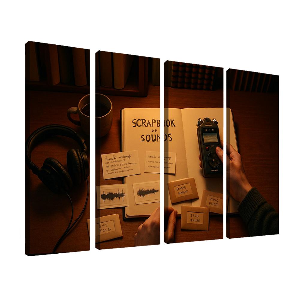 Sonic Scrapbooking Building A Personal Sound Museum wall decor