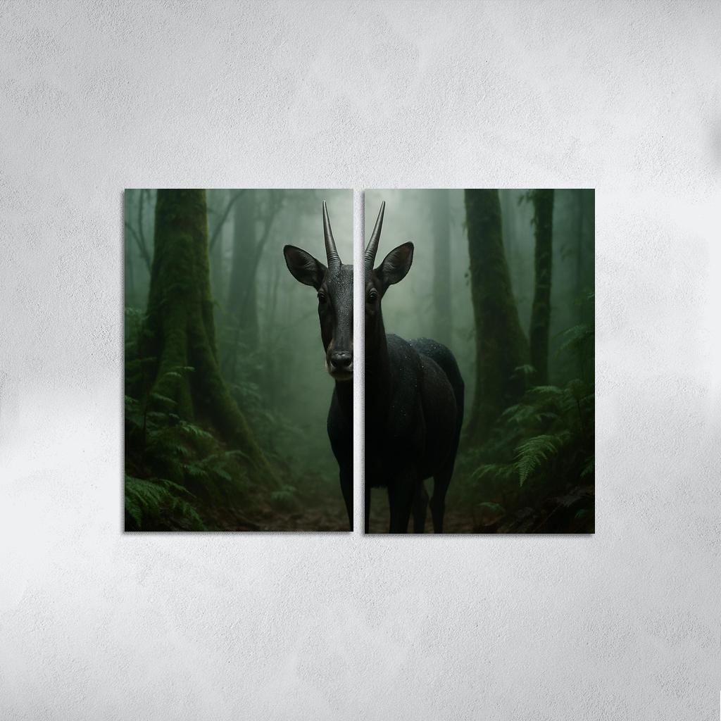 The Secretive Saola In The Misty Annamite Forest one-piece frames